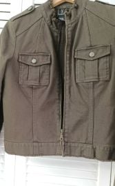 INC International Concepts Army Jacket Medium eBay at eBay