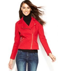 INC International Concepts Asymmetrical Moto Jacket - Women - Macys at Macys