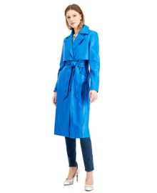 INC International Concepts Faux-Leather Trench Coat Created for Macys  Reviews - Jackets  Blazers - Women - Macys at Macys