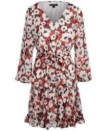 INC International Concepts INC Belted Floral-Print Fit Flare Dress Created for Macys Reviews - Dresses - Women - Macys at Macys