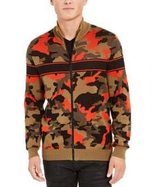 INC International Concepts INC Men s Zip-Front Camo Sweater  Created for Macy s   Reviews - Sweaters - Men - Macy s at Macys