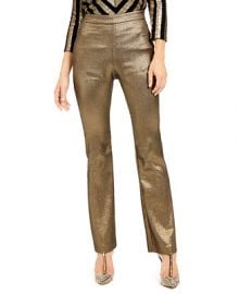 INC International Concepts INC Metallic Bootcut Pants  Created For Macy s    Reviews - Pants   Leggings - Women - Macy s at Macys