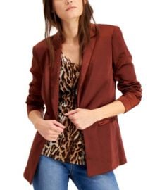 INC International Concepts INC Satin Open-Front Blazer Created for Macys  Reviews - Jackets  Blazers - Women - Macys at Macys