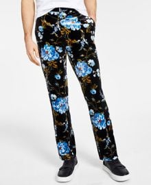 INC International Concepts Mens Slim-Fit Luxe Mood Garden Pants  Reviews - Pants - Men - Macys at Macys