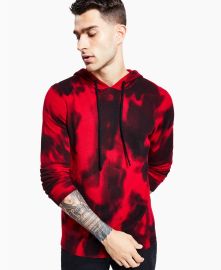 INC International Concepts Mens Tie-Dye Cashmere Sweater Hoodie Created for Macys   Reviews - Hoodies  Sweatshirts - Men - Macys at Macys