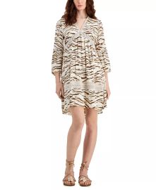 INC International Concepts Tiger Print Dress at Macys