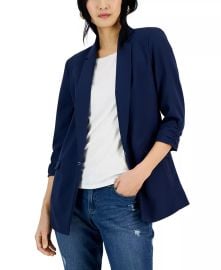 INC International Concepts Womens Menswear Blazer Created for Macys - Macys at Macys