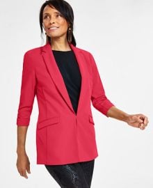 INC International Concepts Womens Menswear Blazer Created for Macys - Macys at Macys