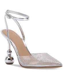 INC International Concepts Womens Rami Two-Piece Ankle-Strap Pumps Created for Macys - Macys at Macys