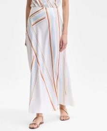 INC International Concepts Womens Striped Maxi Skirt Exclusively at Macys - Macys at Macys