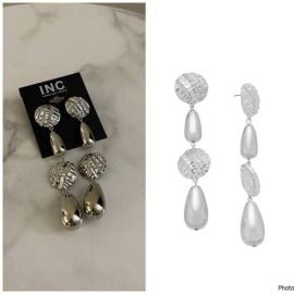 INC International Jewelry Inc International Concepts Smooth Beaded Ball Linear Drop Earrings Poshmark at Poshmark
