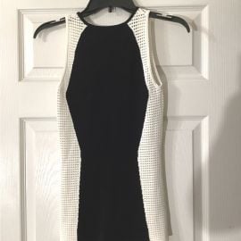 INTERMIX Tops Intermix Knit Mesh Tank Poshmark at Poshmark
