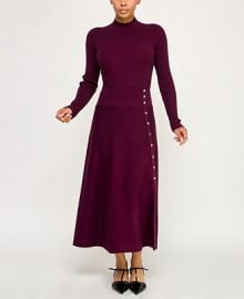 INVITEE Women39s Long Sleeve Fit amp Flare Sweater Dress - Macy39s at Macys