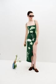 IRIS FLOWER PRINT MAXI TANK DRESS8211 PH5 at PH5