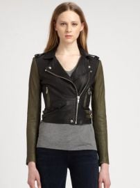 IRO - Ashville Leather Jacket at Saks Fifth Avenue