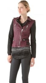 IRO Anabela Leather Jacket at Shopbop