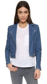 IRO Ashville Leather Jacket at Shopbop