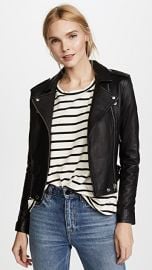 IRO Ashville Leather Jacket at Shopbop