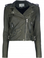 IRO Biker jacket worn by Lily at Farfetch