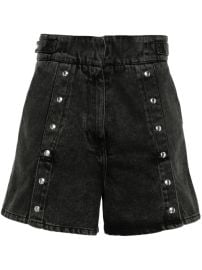 IRO Gennya denim shorts at Farfetch