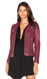 IRO Han Jacket in Wine from Revolve com at Revolve