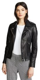 IRO Han Leather Jacket at Shopbop