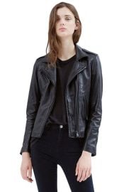 IRO Han Leather Jacket Garmentory at Garmentory