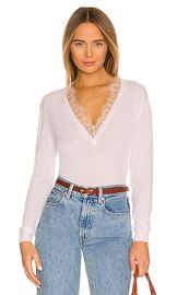 IRO Jayden Sweater in Optical White at Revolve