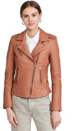 IRO Newhan Leather Jacket at Shopbop