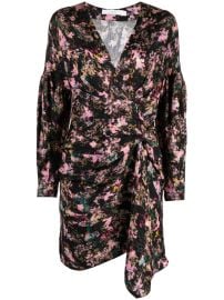 IRO Printed silk-blend Dress - at Farfetch