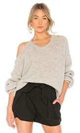 IRO Sane Sweater in Pearl Grey from Revolve com at Revolve