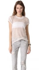 IRO Taylor Perforated Tee at Shopbop