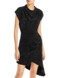 IRO Ukari Asymmetrical Rib Knit Dress Bloomingdales at Bloomingdales