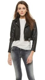 IRO Zekine Leather Jacket at Shopbop