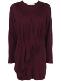 IRO wrap-design mini-dress - at Farfetch