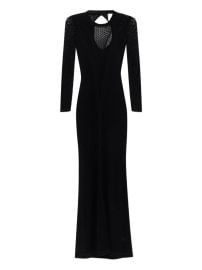 ISABEL MARANT Florie Maxi Dress Black at Farfetch