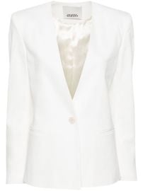 ISABEL MARANT Manzil single-breasted Blazer White at Farfetch