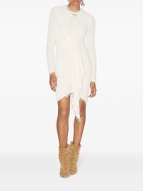 ISABEL MARANT Ophelie Midi Dress Neutrals at Farfetch