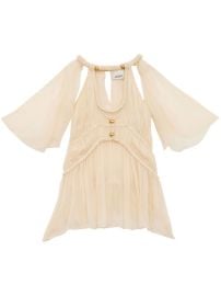 ISABEL MARANT Rosaline Blouse Neutrals at Farfetch