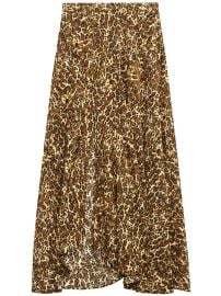 ISABEL MARANT Sakura Skirt Brown at Farfetch