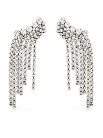 ISABEL MARANT crystal-embellished Fringe Earrings - at Farfetch