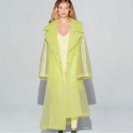 IVY PARK Jackets amp Coats Ivy Park Neon Green Organza Jacket Poshmark at Poshmark