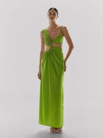 Iara Maxi Dress in Green - Resort 24 INTERNATIONAL BAOBAB at Baobab