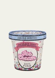 Ice Cream Pint Crystal Minaudiere at Bergdorf Goodman
