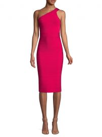 Icon One-Shoulder Midi Sheath Dress by Herve Leger at Saks Fifth Avenue