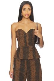 Iggy Peplum Top at Revolve