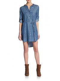 Ikat print shirtdress at Saks Off 5th