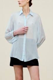 Ilia Balloon Sleeve Blouse in Silk Chiffon at KALLMEYER