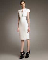 Illusion Bolero Sheath Dress by Alexander McQueen at Neiman Marcus