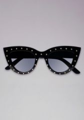 Illusive Cat Eye Sunglasses at Bebe